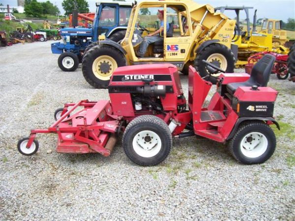 1146: STEINER 525 FRONT CUT ARTICULATED MOWER KUBOTA EN : Lot 1146