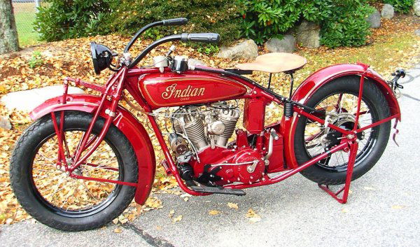 27: 1927 Indian Chief Motorcycle : Lot 27