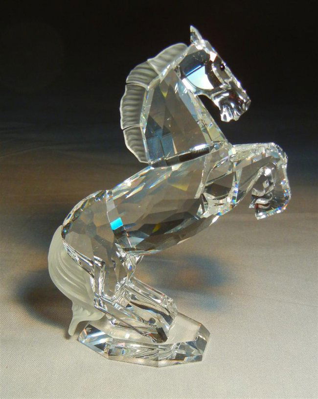 crystal horse figurines swarovski