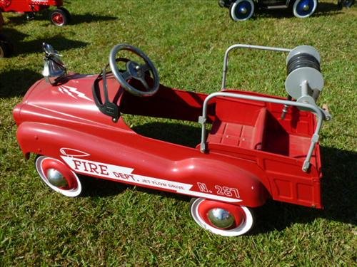 burns novelty pedal car