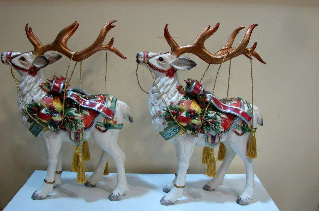 fitz and floyd gregorian reindeer