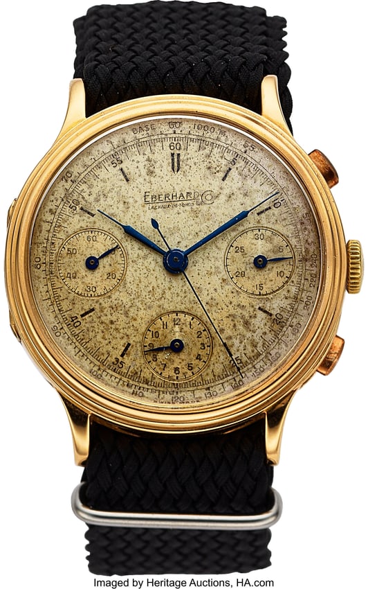 54204&colon; Eberhard 18k Yellow Gold 