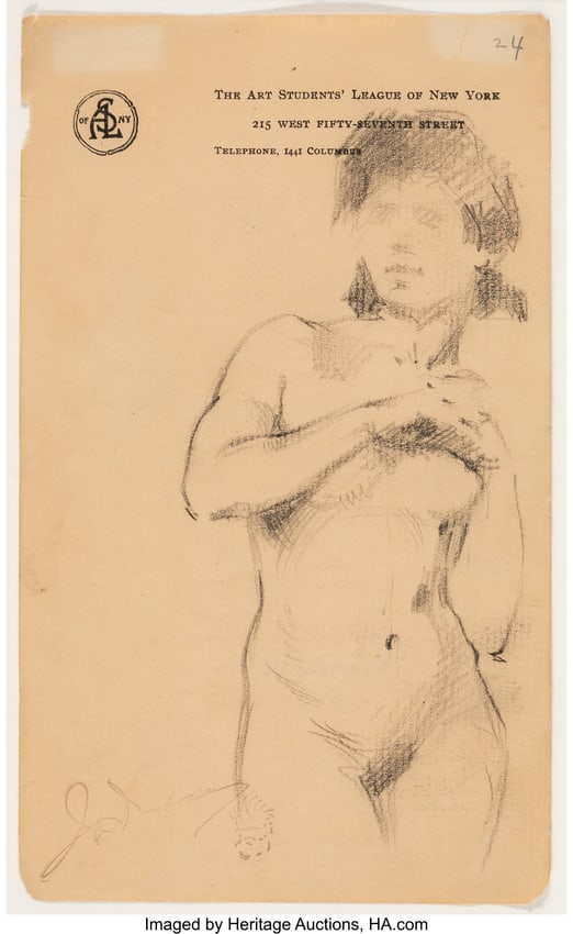 33044&colon; Jo Davidson &lpar;American&comma; 1883-1952&rpar; Nude&comma; circa 19