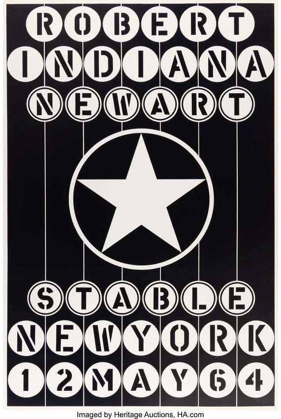 27161&colon; Robert Indiana &lpar;1928-2018&rpar; Stable II&comma; 1964 Scree
