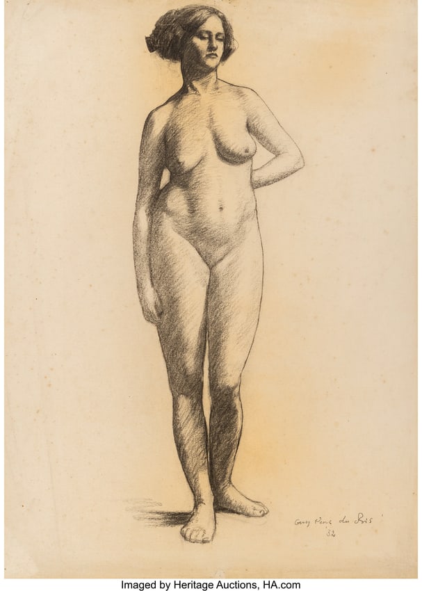 27209&colon; Guy P&egrave;ne Du Bois &lpar;American&comma; 1884-1958&rpar; Standing