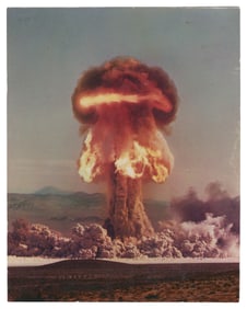Upshot-Knothole Grable/ Nuclear Detonation Photograph. Mid to late 20th Century. 