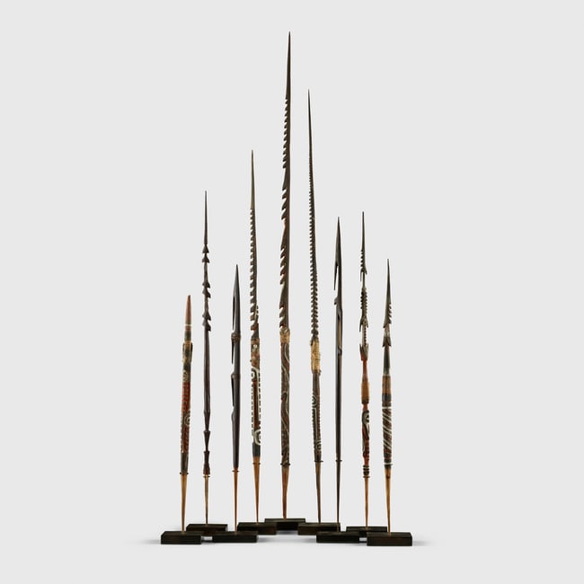 COLLECTION OF SPEARHEADS
