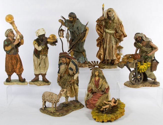 department 56 neapolitan nativity set lot 255 department 56 neapolitan nativity set lot 255