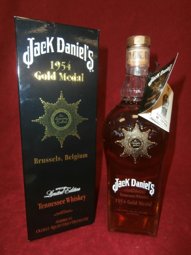 Jack Daniels Gold Medal Collection 7 Bottle Set Lot 173